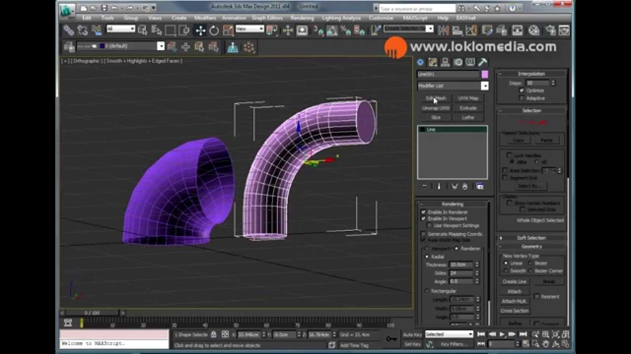 How to blend in 3ds max